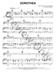 dorothea piano sheet music cover